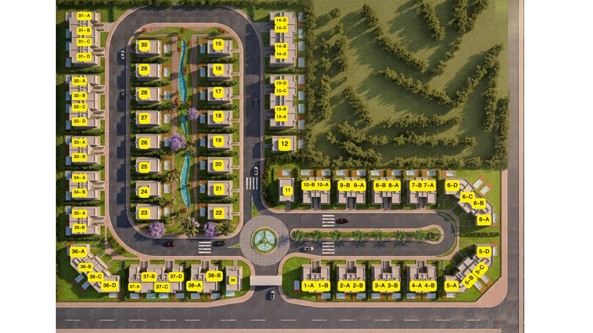 LIVITY master plan site map by ZG Developments